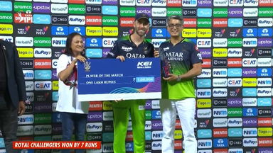 M32: RCB vs RR – Man of the Match – Glenn Maxwell