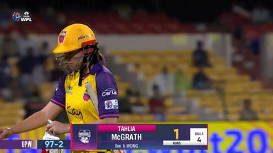 M06 - MI vs UPW: Tahlia McGrath Wicket