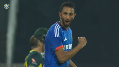 IND vs AUS 2023-24, 2ND T20I: Fall of Wickets