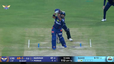 IPL 2025 M26: LSG vs GT - Nicholas Pooran Six