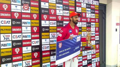 M06: KXIP vs RCB – Man of the Match – KL Rahul
