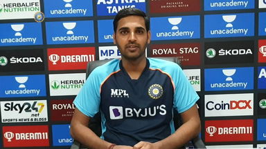 The way Deepak Chahar batted was amazing: Bhuvneshwar Kumar