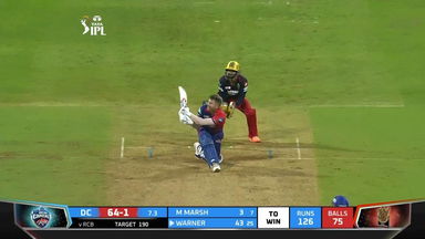 M27: DC vs RCB – David Warner Six