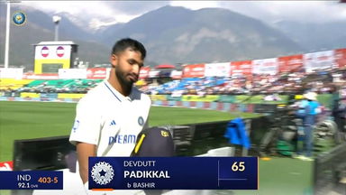 IND vs ENG 2024, 5TH Test: Devdutt Padikkal Wicket