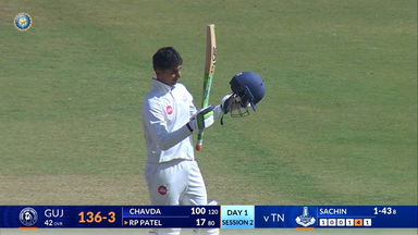 Cooch Behar Trophy 2025 Final, Gujarat vs Tamil Nadu: Maulyarajsinh Chavda's solid knock of 161(189)