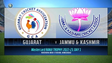 Ranji Trophy  2022/23, GUJARAT vs J & K Day 2: Match Highlights