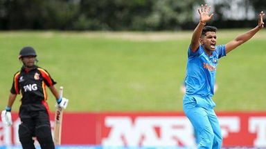 ICC U19 WC, IND v PNG: Anukul Roy's five-for