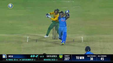 IND vs SA 2022, 1ST T20I: Suryakumar Yadav  Six