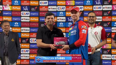 IPL 2025 M17: CSK vs DC - Curvv Super Striker of the Match - Tristan Stubbs