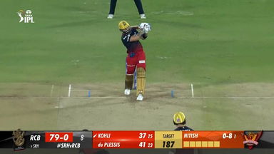 M65: SRH vs RCB – Virat Kohli Six