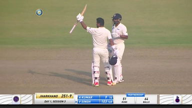 Virat Singh's fine ton against Delhi