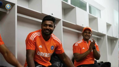 Dressing Room BTS | Impact Fielder of the Series | South Africa vs India ODI Series 2023