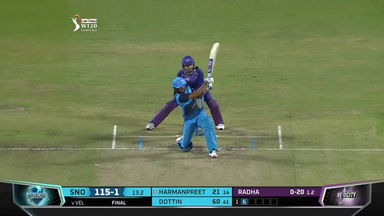 Final: Supernovas vs Velocity – Harmanpreet Kaur Six