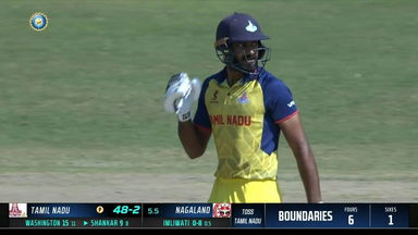 SMAT 2023: Vijay Shankar's quick-fire 36(24)
