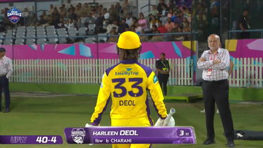 Wicket: Match 20, Delhi Capitals vs UP Warriorz, WPL 2026: Harleen Deol Wicket