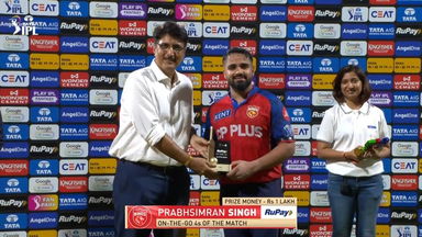 IPL 2026 M24: MI vs PBKS - RuPay On-The-Go 4s of the Match - Prabhsimran Singh