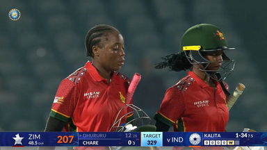 IND-W vs ZIM-W 2026, 2nd ODI: Chiedza Dhururu Wicket
