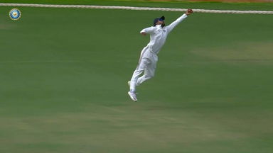 DULEEP TROPHY 2024, India A vs India C: One-handed stunner! Ruturaj Gaikwad pulls off a spectacular catch