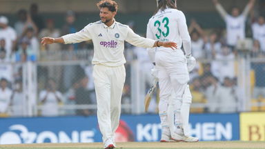 Krafty Kuldeep leads India's charge with 4/115