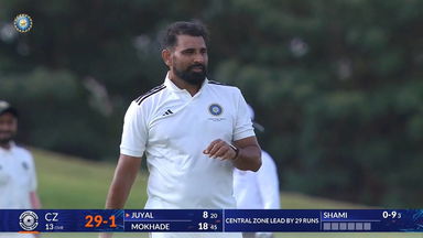 Duleep Trophy 2026 SF1, CZ vs EZ: Mohd Shami's incisive spell of 3/56