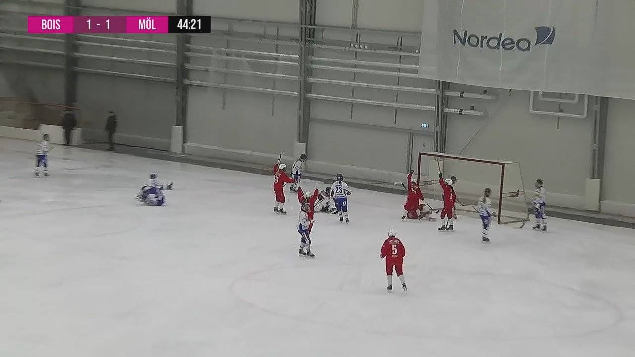 Highlights Uppsala BOIS - Mölndal Bandy