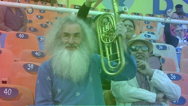 Brian Gulland - adding colour to Test matches with a dash of music