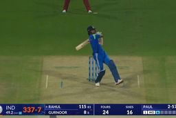 IND vs WI 2026, 3rd ODI: KL Rahul Six