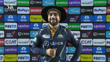 M13: GT vs KKR – Rashid Khan Interview
