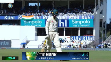 IND vs  AUS 2023, 1ST Test: Todd Murphy  Wicket