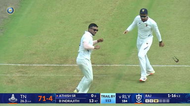 Ranji Trophy 2026-27, TNCA vs RSPB: Raj Choudhary runs through the lineup with 5/41