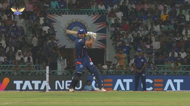 Tracer Bullets! Stoinis powers 4,4,4 off Starc