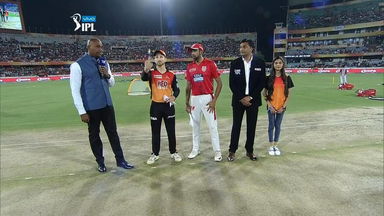 M25: SRH vs KXIP – Toss