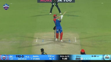 IPL 2025 M60: DC vs GT - Tristan Stubbs Six