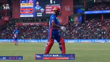 IPL 2026 M26: RCB vs DC - Karun Nair Wicket