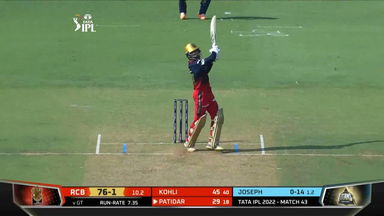 M43: GT vs RCB – Rajat Patidar Six