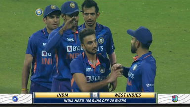 IND vs WI 2022, 1ST T20I: Odean Smith Wicket