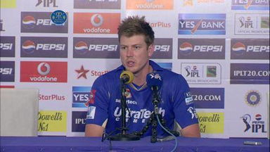 M36: RR vs SRH – James Faulkner Press Conference
