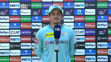 M26: MI vs LSG – Quinton De Kock Interview