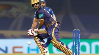 Nitish Rana's valuable 43(26)