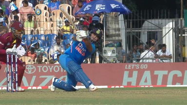 Rishabh clobbers for a maximum