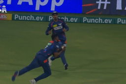 Fantastic catch running backwards ft. Substitute K Gowtham