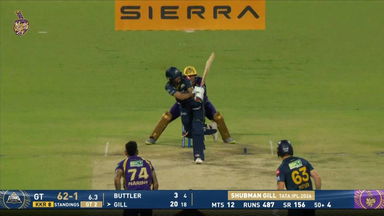 IPL 2026 M60: KKR vs GT - Shubman Gill Six