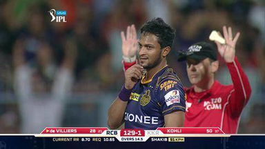 M48: KKR vs RCB – AB de Villiers Six