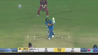 IND vs WI 2019, 1st T20I: Virat Kohli Six