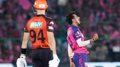 Twin strikes: Chahal picks up massive wickets of Tripathi, Markram in same over