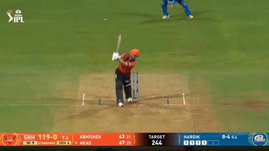 IPL 2026 M41: MI vs SRH - Travis Head Six