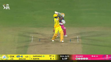 IPL 2026 M03: RR vs CSK - Kartik Sharma Six
