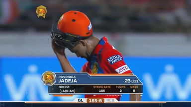 M20: GL vs RCB  –  Ravindra Jadeja Wicket
