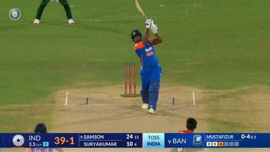 IND vs BAN 2024, 3rd T20I: Sanju Samson Six