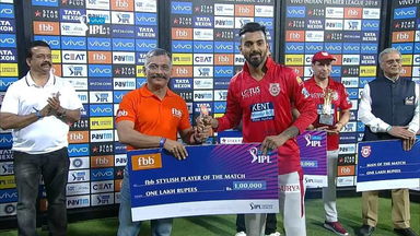 M34: KXIP vs MI – fbb Stylish player of the match – KL Rahul